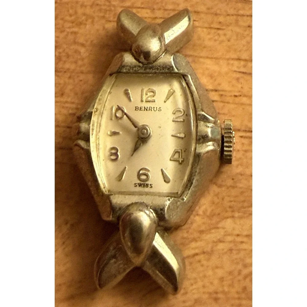 Vintage Benrus Swiss 10k R.G.P.  Ladies Wristwatch No Band